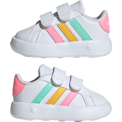 adidas Grand Court 2.0 Sneaker Kinder 01F7 - ftwwht/pulmin/beampk 26