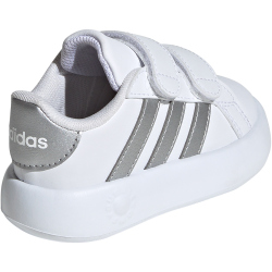 adidas Grand Court 2.0 Sneaker Kinder 01F7 - ftwwht/msilve/ftwwht 20
