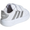 adidas Grand Court 2.0 Sneaker Kinder 01F7 - ftwwht/msilve/ftwwht 24