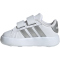 adidas Grand Court 2.0 Sneaker Kinder 01F7 - ftwwht/msilve/ftwwht 26