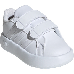 adidas Grand Court 2.0 Sneaker Kinder 01F7 - ftwwht/ftwwht/greone 19