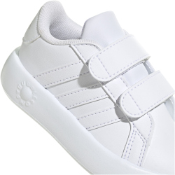 adidas Grand Court 2.0 Sneaker Kinder 01F7 - ftwwht/ftwwht/greone 19