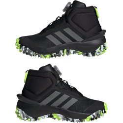 adidas Fortatrail Sneaker Kinder A0QM - cblack/ironmt/luclem 28