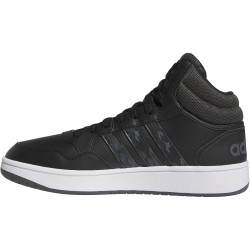 adidas Hoops 3.0 Mid Classic Vintage Sneaker A0QM - cblack/greysix/ftwwht 41 1/3