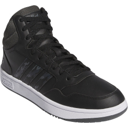 adidas Hoops 3.0 Mid Classic Vintage Sneaker A0QM - cblack/greysix/ftwwht 41 1/3