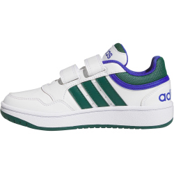 adidas Hoops Sneaker 01F7 - ftwwht/cgreen/lucblu 33