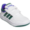 adidas Hoops Sneaker 01F7 - ftwwht/cgreen/lucblu 33