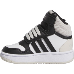 adidas Hoops Mid-Top Baby-Sneaker 01F7 - ftwwht/cblack/orbgry 22