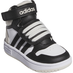 adidas Hoops Mid-Top Baby-Sneaker 01F7 - ftwwht/cblack/orbgry 22