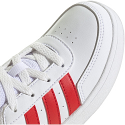 adidas Breaknet Court Lace Sneaker Kinder 01F7 - ftwwht/betsca/carbon 28