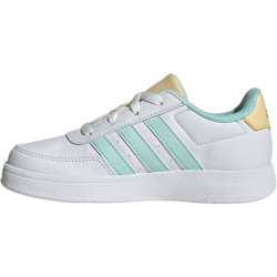 adidas Breaknet Court Lace Sneaker Kinder 01F7 - ftwwht/seflaq/orgtin 32