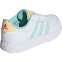 adidas Breaknet Court Lace Sneaker Kinder 01F7 - ftwwht/seflaq/orgtin 32