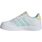 adidas Breaknet Court Lace Sneaker Kinder 01F7 - ftwwht/seflaq/orgtin 35