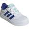 adidas Breaknet Court Lace Sneaker Kinder 01F7 - ftwwht/selubl/halmin 31
