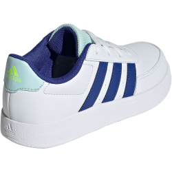 adidas Breaknet Court Lace Sneaker Kinder 01F7 - ftwwht/selubl/halmin 35