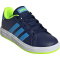 adidas Grand Court Lace-Up Sneaker Kinder 043A - dkblue/blubrs/luclem 35