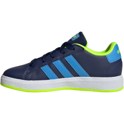 adidas Grand Court Lace-Up Sneaker Kinder 043A - dkblue/blubrs/luclem 38 2/3