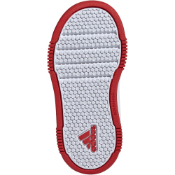 adidas Tensaur Hook and Loop Sneaker Kinder 01F7 - ftwwht/colred/cogold 20
