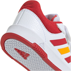 adidas Tensaur Hook and Loop Sneaker Kinder 01F7 - ftwwht/colred/cogold 20