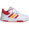 adidas Tensaur Hook and Loop Sneaker Kinder 01F7 - ftwwht/colred/cogold 20
