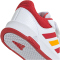 adidas Tensaur Hook and Loop Sneaker Kinder 01F7 - ftwwht/colred/cogold 20