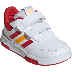 adidas Tensaur Hook and Loop Sneaker Kinder 01F7 - ftwwht/colred/cogold 24