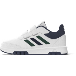 adidas Tensaur Hook and Loop Sneaker IF1729 - cloud white/collegiate green/collegiate navy 30