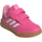 adidas Tensaur Hook and Loop Sneaker AEK7 - pulmag/ftwwht/blipnk 28.5