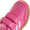 adidas Tensaur Hook and Loop Sneaker AEK7 - pulmag/ftwwht/blipnk 28.5