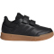 adidas Tensaur Hook and Loop Sneaker IF1726 - cblack/cblack/gresix 30.5
