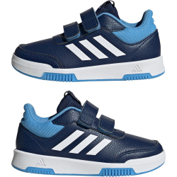 adidas Tensaur Hook and Loop Sneaker 043A - dkblue/ftwwht/blubrs 28