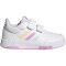 adidas Tensaur Hook and Loop Sneaker 01F7 - ftwwht/almblu/blilil 28