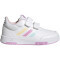 adidas Tensaur Hook and Loop Sneaker 01F7 - ftwwht/almblu/blilil 28