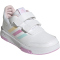 adidas Tensaur Hook and Loop Sneaker GW6453 - cloud white/almost blue/bliss lilac 29