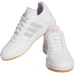 adidas Hoops 3.0 Low Classic Vintage Sneaker Herren 01F7 - ftwwht/ftwwht/magbei 41 1/3