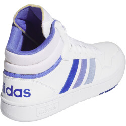 adidas Hoops 3.0 Mid Classic Vintage Sneaker Herren 01F7 - ftwwht/bluspa/secobl 40