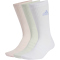 3er Pack adidas Cushioned Crew Socken 001A - white/sanpin/lingrn 37-39