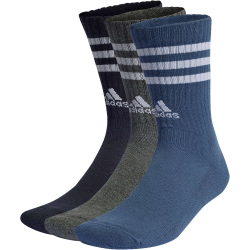 3er Pack adidas 3-Streifen Cushioned Crew Retro-Socken...