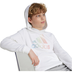 adidas Sportswear Metallic Print Hoodie Kinder