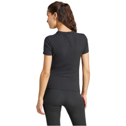 adidas Sportswear Ribbed Fitted T-Shirt Damen