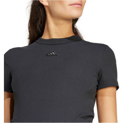adidas Sportswear Ribbed Fitted T-Shirt Damen
