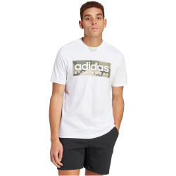 adidas Sportswear Camo Linear Graphic T-Shirt Herren