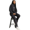 adidas Sportswear Signature Graphic Embroidery Fleece Straight Leg Jogginghose Damen