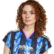 adidas Sportswear Tiro Cut 3-Streifen Print Baby Tee Cropped T-Shirt Damen