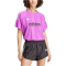 adidas Sportswear Tiro Cut 3-Streifen Jacquard Boyfriend T-Shirt Damen