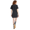 adidas Sportswear Tiro Cut 3-Streifen Jacquard T-Shirt-Kleid Damen