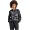 adidas Sportswear Essentials 3-Streifen Camo-Print Cropped Sweatshirt Damen