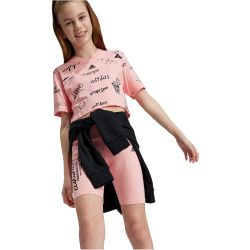 adidas Sportswear Brand Love Cropped T-Shirt Kinder