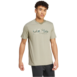 adidas Sportswear Camo Linear Graphic T-Shirt Herren