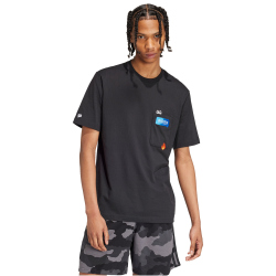 adidas Sportswear Remoji Pocket Graphic T-Shirt Herren